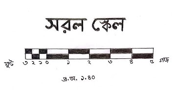 HSC geography Practical || Simple scale drawing(ভূগোল ব্যবহারিক সরল সার্কেল) #esrat
