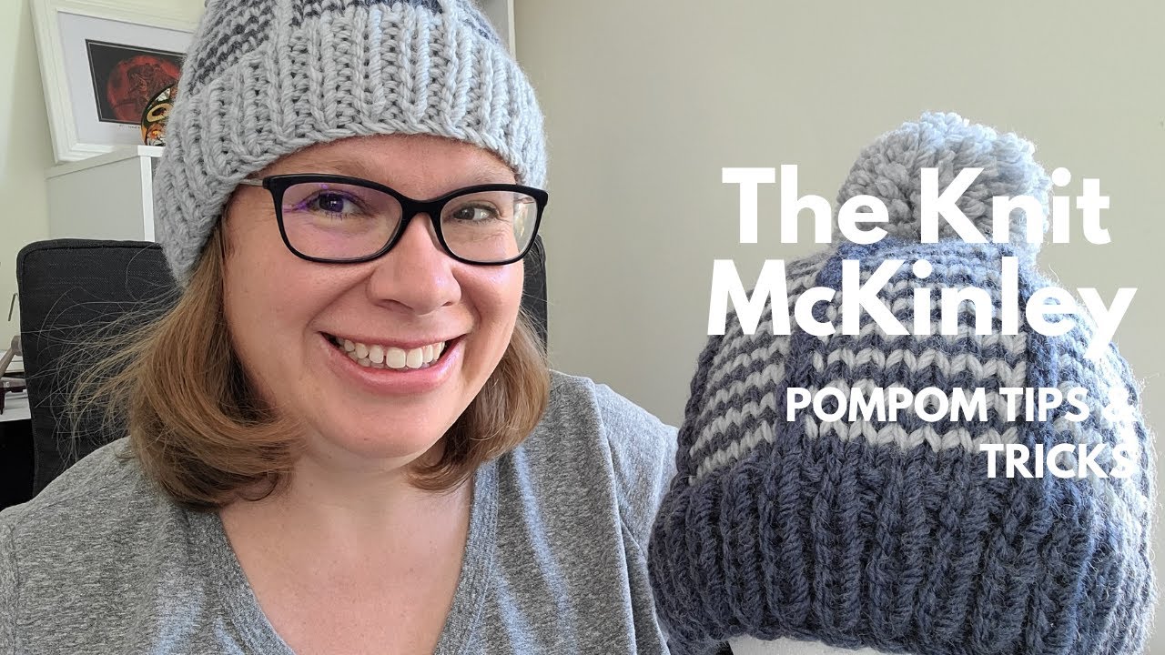 How to Make a Pom Pom with a Clover Pom Pom Maker & How to Attach a Pom Pom  to a Beanie 