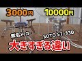 【CB缶】1万円と3000円のシングルバーナーの違い【SOTO ST-330】