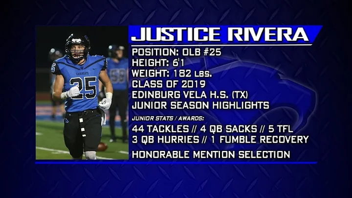 Justice Rivera OLB (Junior Highlights)