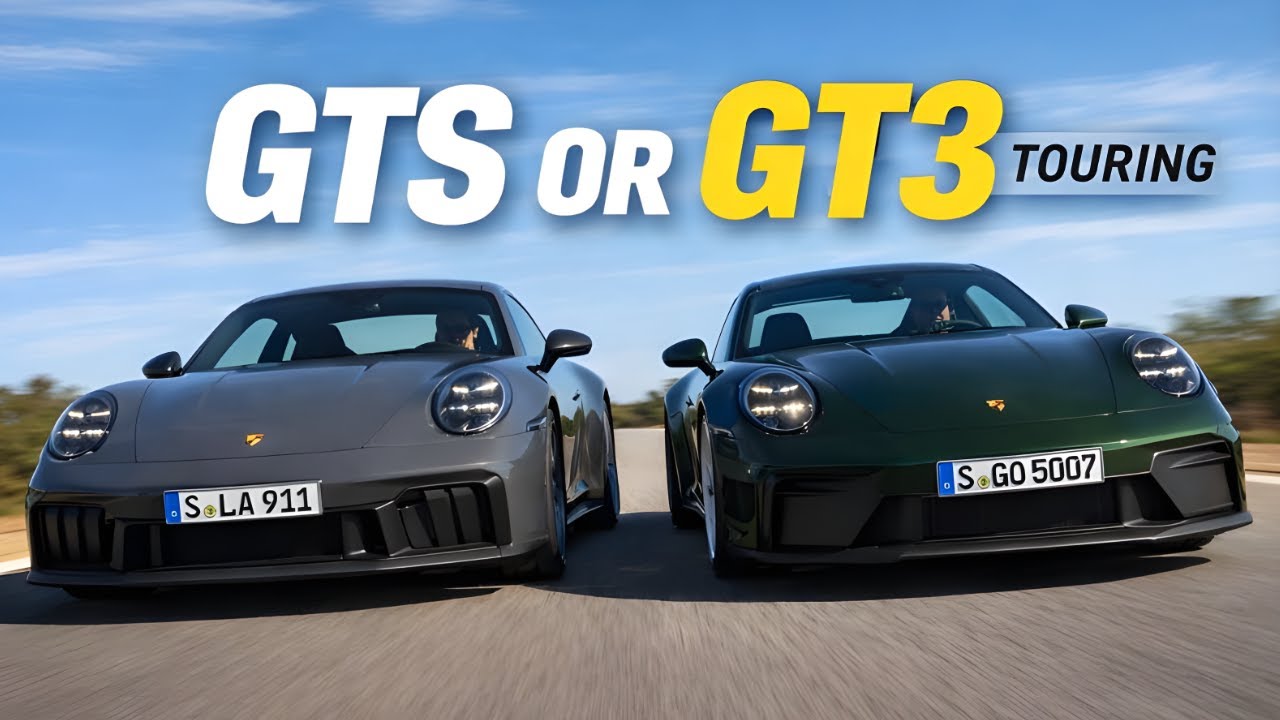 Porsche 911 2026 Carrera GTS против GT3 Touring: какая модель на самом деле лучше?