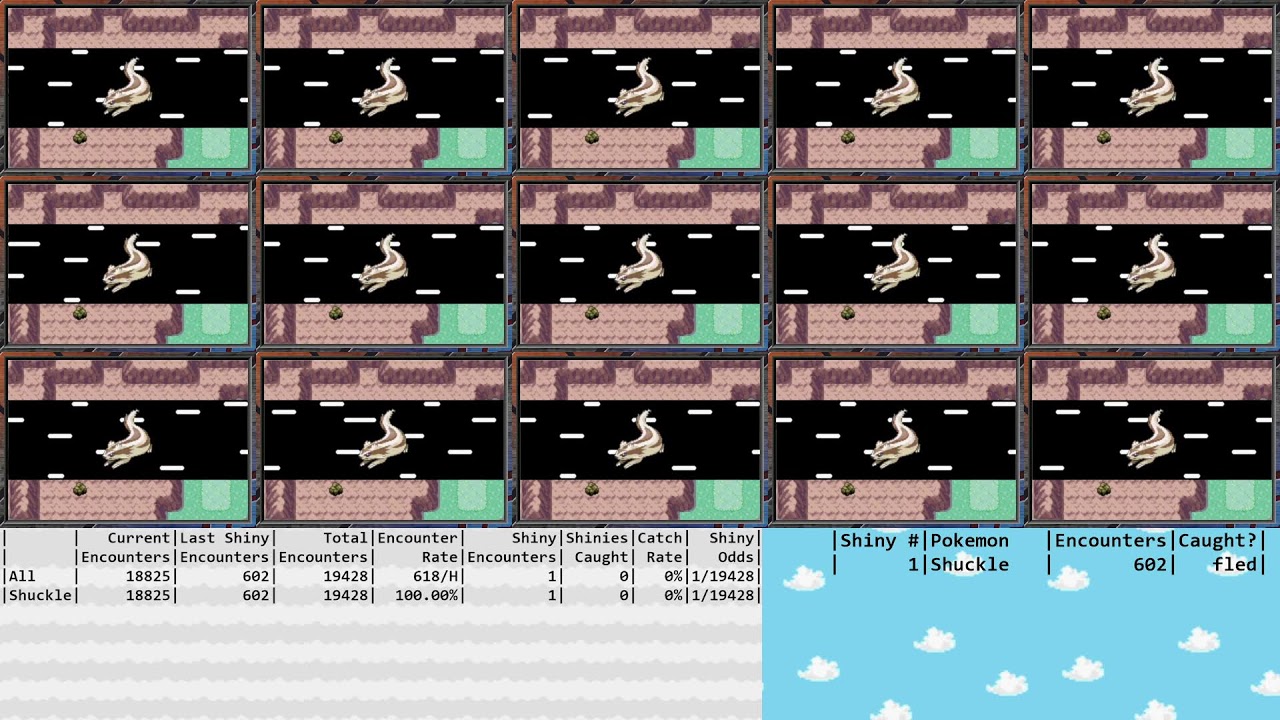 Shiny Hunting Shuckle in the Safari Zone #4 - Pokémon Emerald