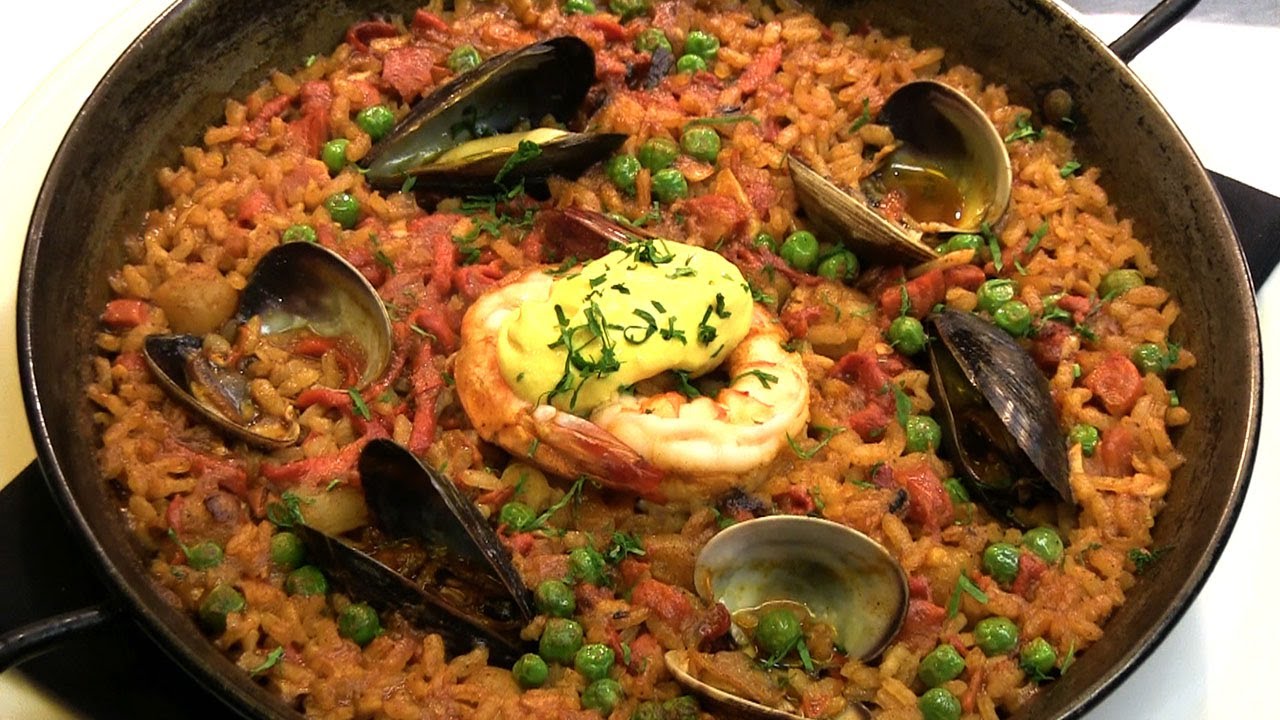 Seafood Paella Recipe