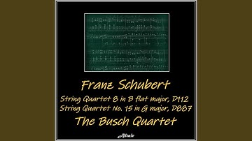 String Quartet 8 in B-Flat, D112: IV. Presto (Live)