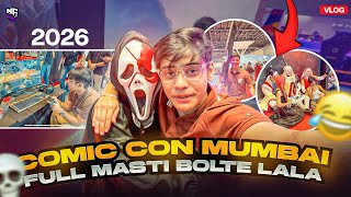 COMIC CON MUMBAI 2026 🥶 | RAW VLOG 😈 ~ FULL MASTI 🤣