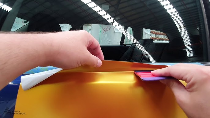 Basic Squeegee Techniques for Vinyl Wrapping - TESBROS 