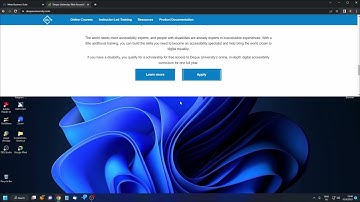 Web Accessibility Training: How To Apply 100% Scholarship At Deque University | | Certificate