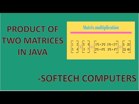 #4 Double Dimensional Array: Product Of Two Matrices