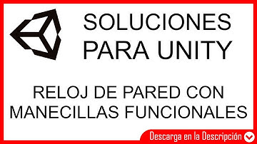 { Reloj de Pared con Manecillas Funcionales para Unity } - Paquete Unity 📎