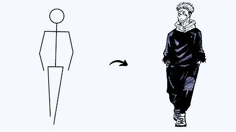 How To Draw Sukuna | Easy Anime Drawing | Jujutsu Kaisen | Step By Step |