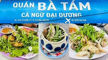 MẮT CÁ NGỪ ĐẠI DƯƠNG | ĐẶC SẢN PHÚ YÊN | Quán Bà Tám Tuy Hòa - Phú Yên
