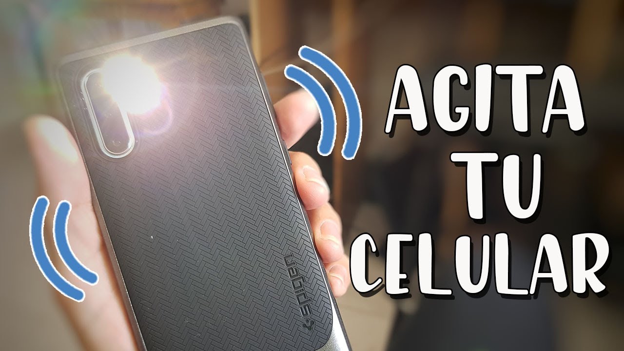 Cómo encender la linterna agitando un Samsung