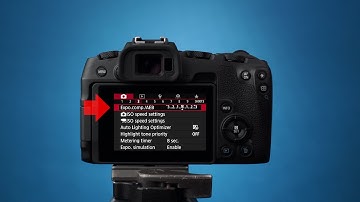 Setting up Exposure Bracketing on a Canon EOS RP