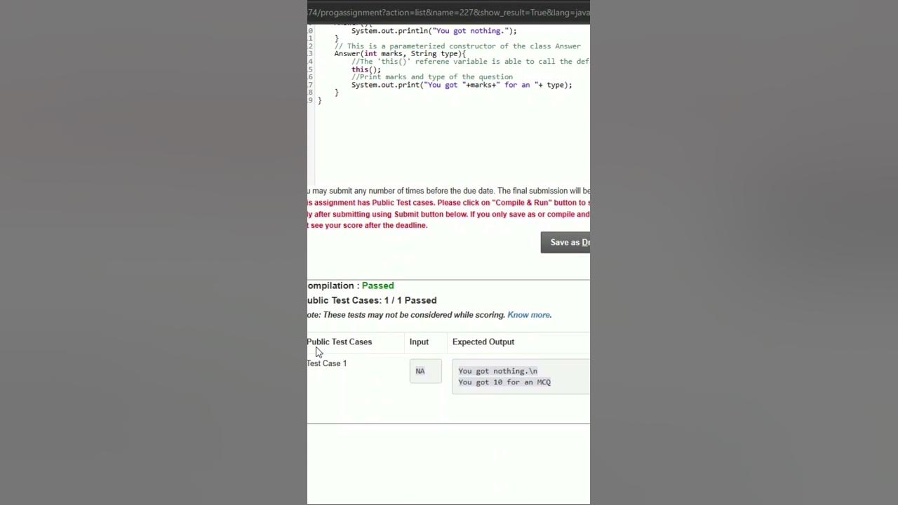 Nptel programming in java week 2 programming assignment 4 youtube
