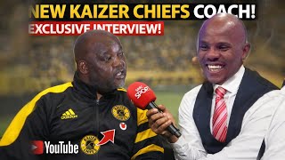 BREAKING: Pitso Mosimane Unveiled as New Kaizer Chiefs Coach | First Interview with Thomas Mlambo