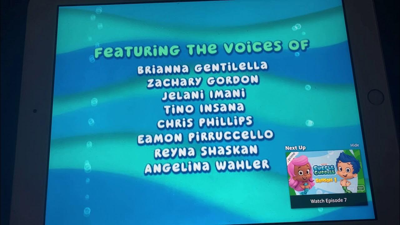 Bubble Guppies Credits YouTube