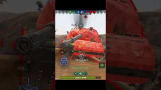#highlight #wotblitz #t110e5 6k1 dame