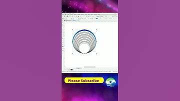 Circle Logo Design in Coreldraw # 007