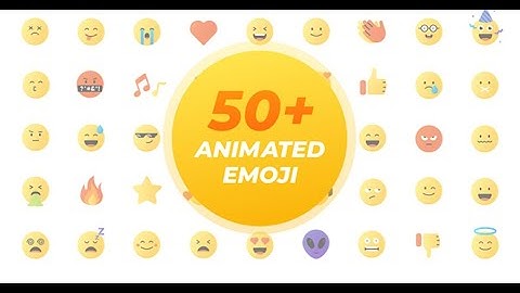 Emoji | After Effects template - Envato elements