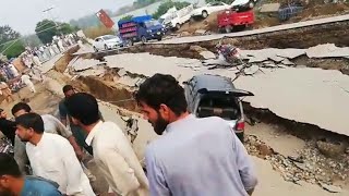 Earthquake In Pakistan- Earthquake Strikes Pakistan- Latest Video Of Earthquake In Azad Kashmir
