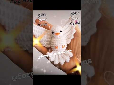 COLOMBA AMIGURUMI #shortvideo