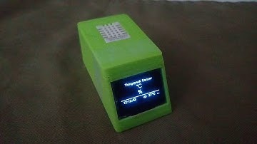 我的 ESP8266 天氣時鐘 Weather Widget