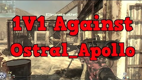 1V1 Against Ostral Apollo - 14 Kill Streak Spawn Trap on Rust (MW2)