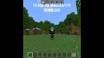 F5 Add-on MCPE | How to quickly change camera angle in Minecraft PE/BE #shorts