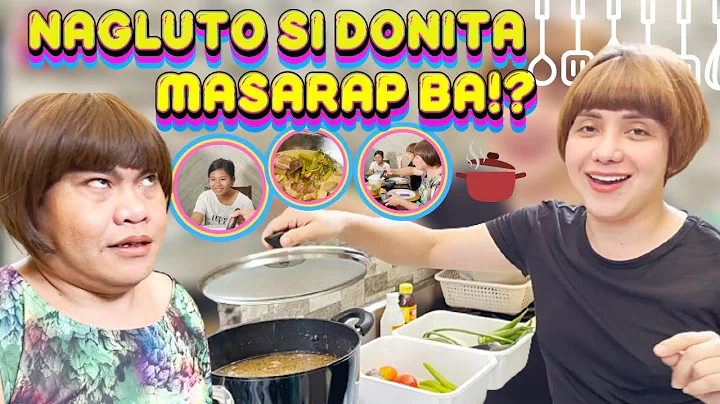 Unang luto ni donita sa House of tandem.