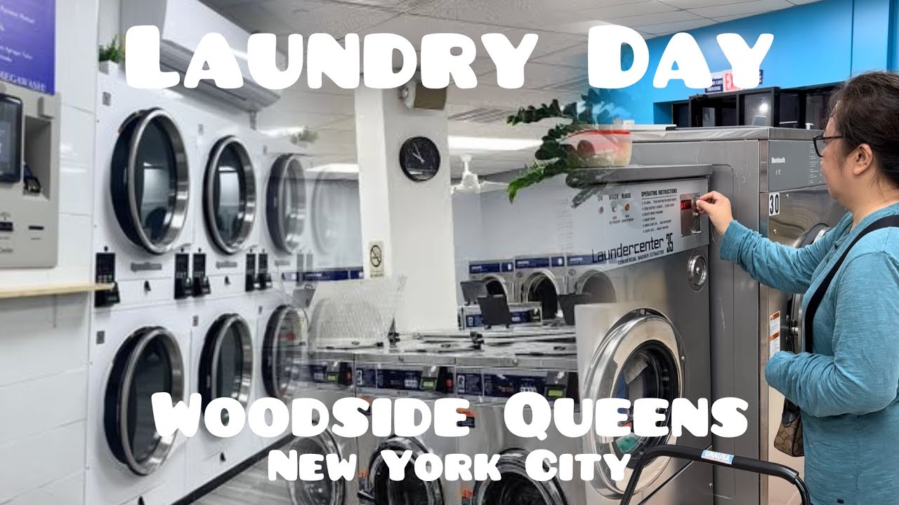 NEW YORK CITY | LAUNDRY DAY AT WOODSIDE QUEENS NEW YORK | LBraceros
