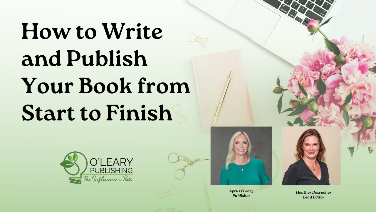 How to Write and Publish Your Book from Start to Finish - YouTube