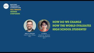 How do we change how the world evaluates high school students?