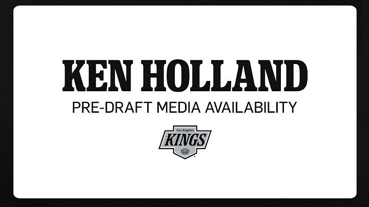 General Manager Ken Holland | 2025 NHL Draft | Pre-Draft Media Availability