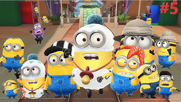 Minion Rush - Gameplay Walkthrough CHAPTER 5 - ALL Mission | FHD (iOS, Android. PC)