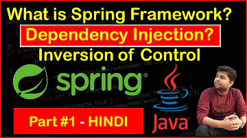 What is Spring Framework | Dependency Injection | Inversion of Control | Spring Core Module | HINDI