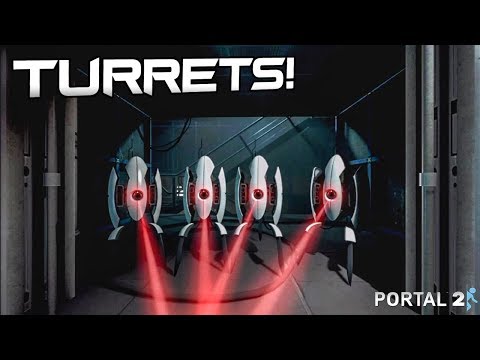 I love and HATE those turrets! ? | Portal 2 #3