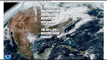 Joe & Joe Weather Show Cold Cover Covers The East & The Deep South Lake Effect Snow Great Lakes