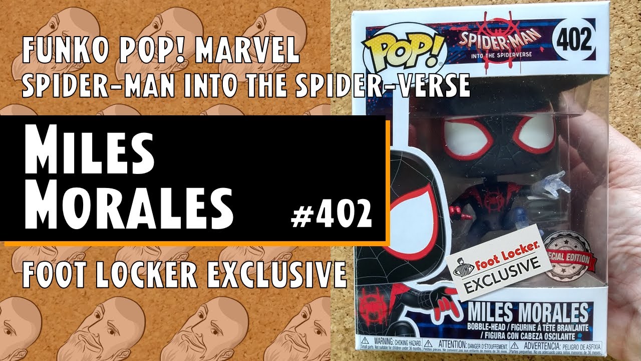 footlocker miles morales funko pop