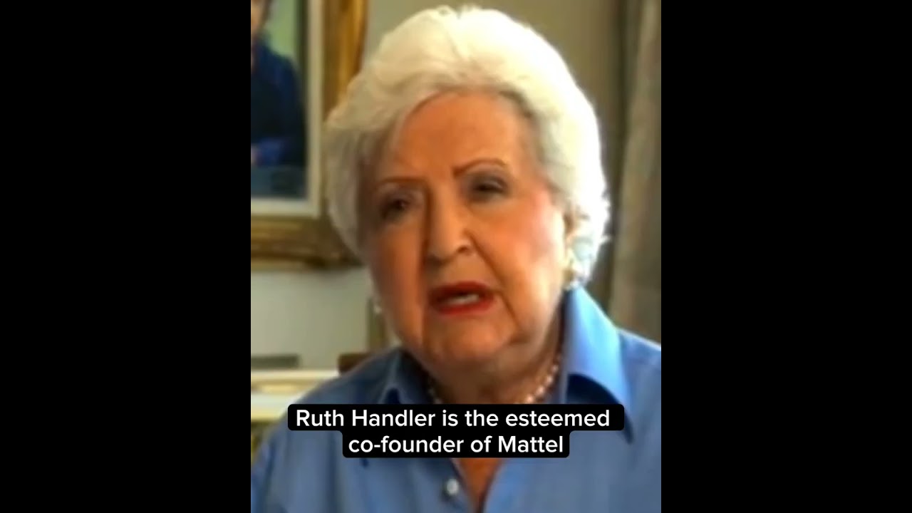 Barbie movie pays tribute to the "Mother of Barbie" (Ruth Handler) 