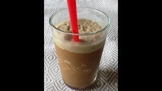 1 minute to make Iced cappuccino coffee recipe at home Tim Horton’s flavor