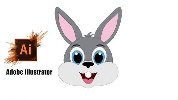 Turn Your Sketch Into 3D Rabbit Character Design in Illustrator Tutorial Beginners@GraphicDesign76