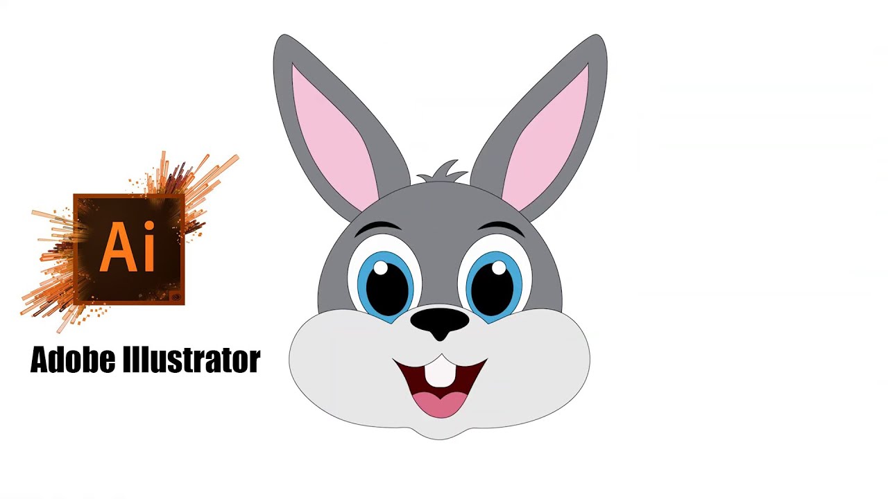 Turn Your Sketch Into 3D Rabbit Character Design in Illustrator ...