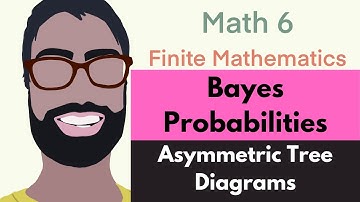 3.4 Bayes Probabilities | Video 4--Asymmetric Tree Diagrams || Finite Mathematics