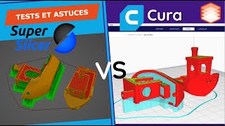 Cura VS SuperSlicer (PrusaSlicer) : Le comparatif des slicer