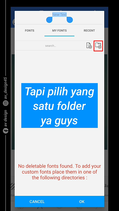 Cara menambah font di Pixellab versi 2.0.9 | Bug Pixellab sewaktu menambahkan font #pixellab #short