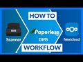 Paperless ngx  nextcloud  scanner  automatischer workflow