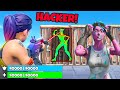 40,000 HP VS. 40,000 SCHILD HACKER in Fortnite!