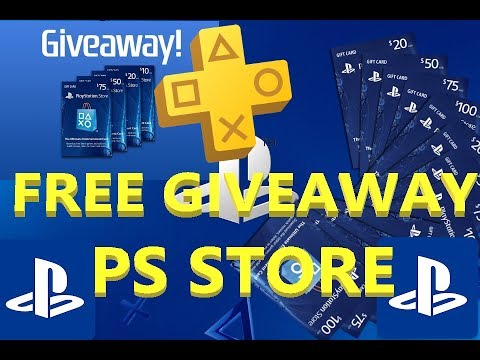 FREE PS4 GIFT CARD CODES GIVEAWAY (WEEKLY) - YouTube