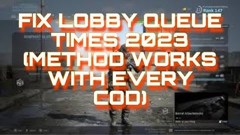 (STILL WORKING 2025) Fix lobby queue times