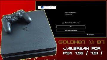 Jailbreak For PS4 7.55 / 7.51 / 7.50 Goldhen 1.1 Version B7 Reset Mode Work 100%